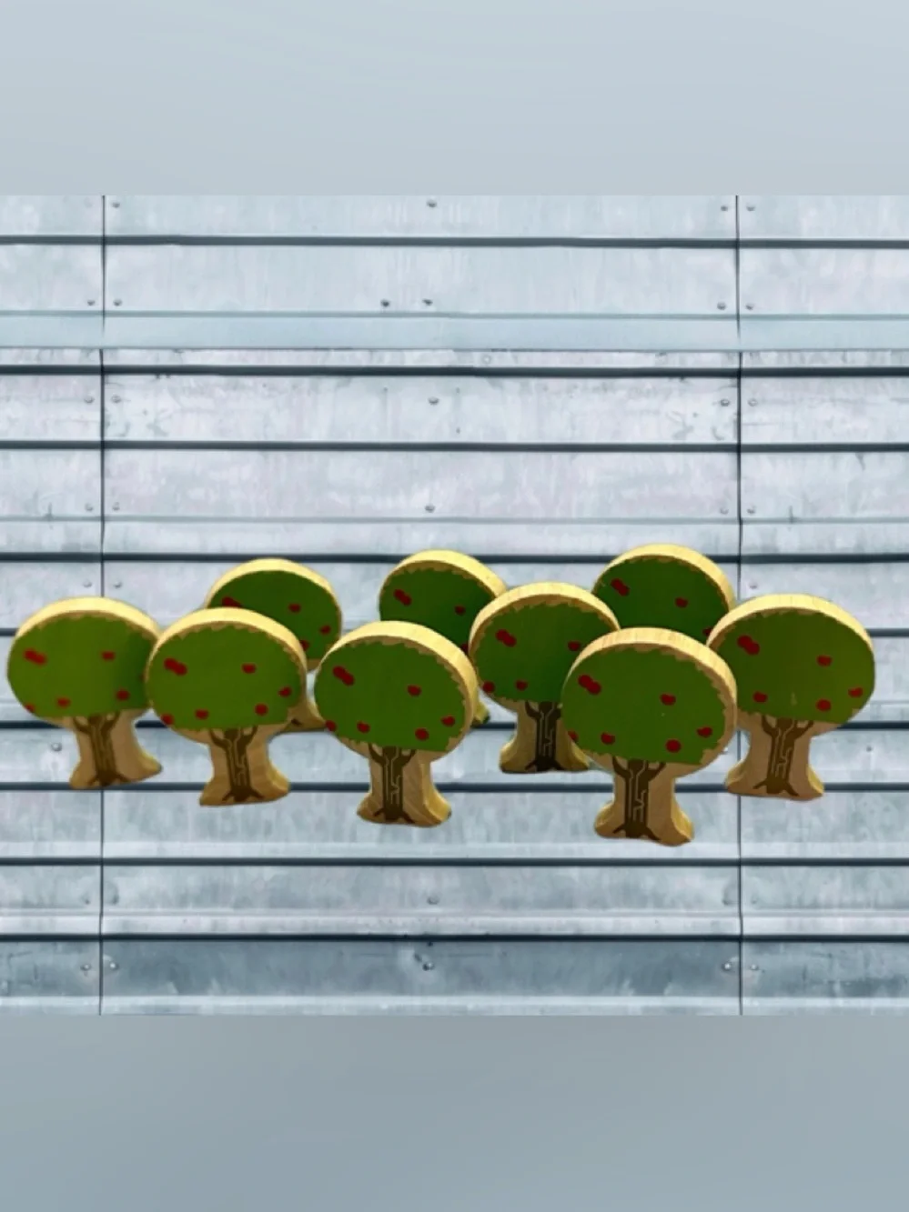 Thomas & Friends Wooden Green and Brown Apple Tree Figures